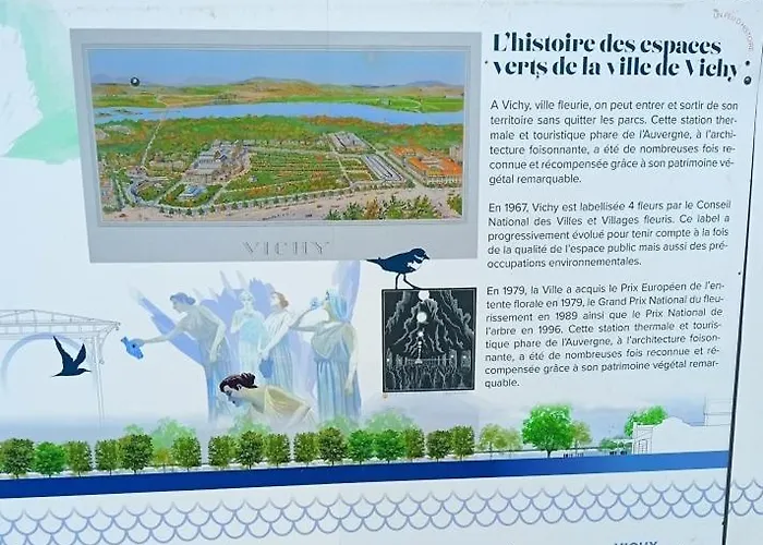 Le Ptit Vincennes A Vichy, 3etoiles, Climatise 公寓 维琪